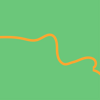 Green background with squiggly line