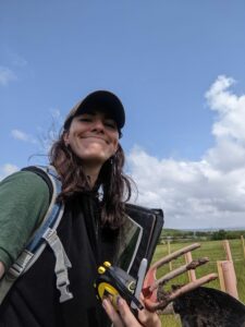 Tara smiling in the sun